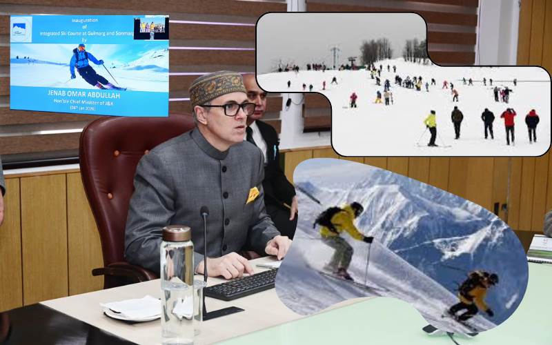  عمرعبداللہ نے کشمیر میں14روزہ اسکی ٹریننگ پروگرام کا آغاز کیا